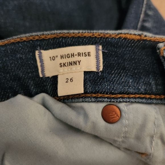 Madewell 10" High Rise Skinny - Picture 6 of 7
